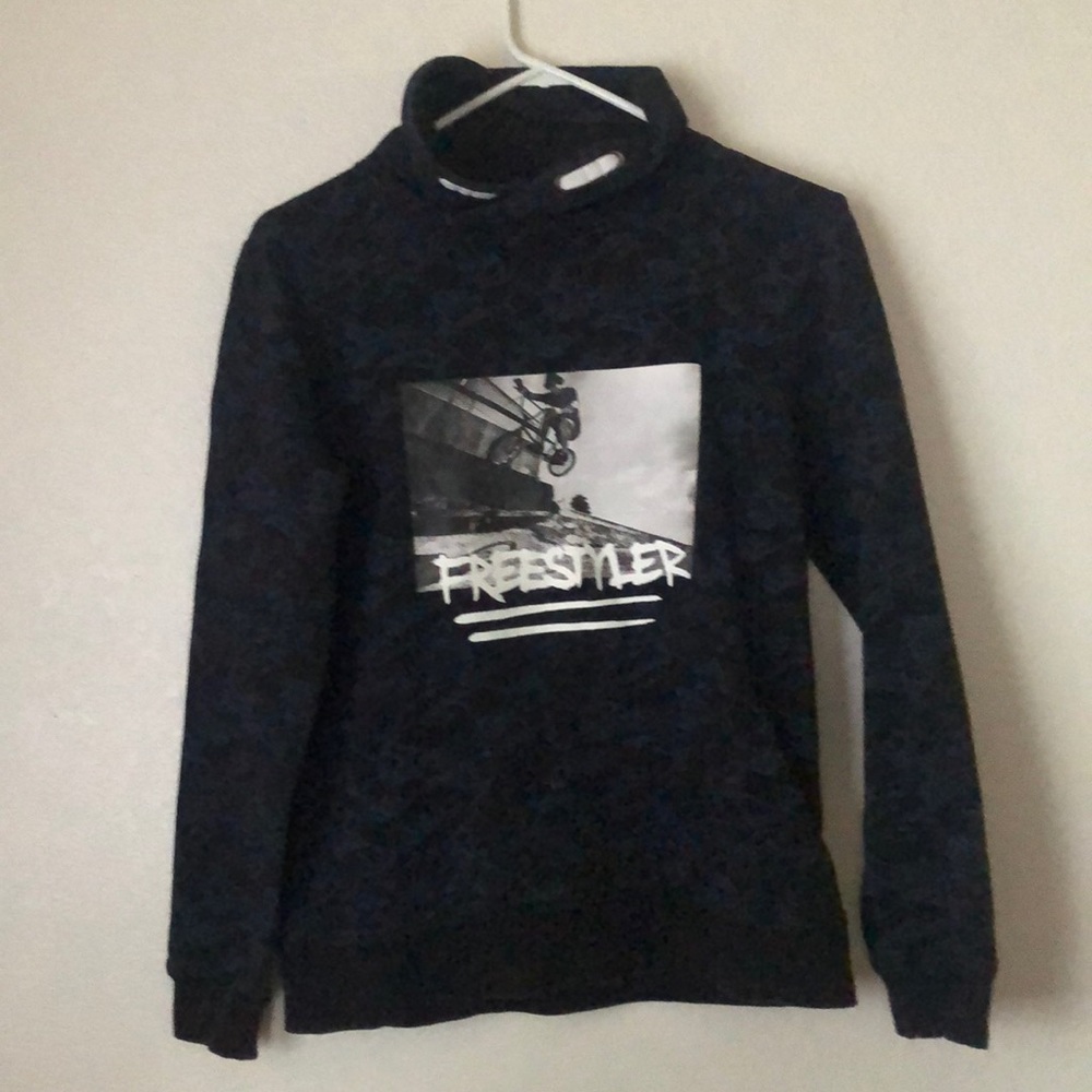 H&M Black and Blue Hoodie for Boys